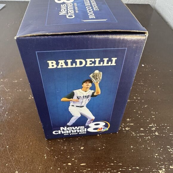Rocco Baldelli 2008 Figurine Tampa Bay Rays #5 Unopened Original Packaging - Picture 6 of 8